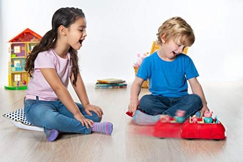 peppa pig lights & sounds family fun car