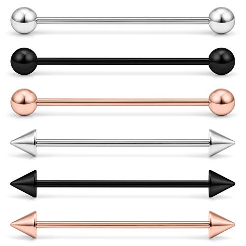 Best spike ball industrial piercing