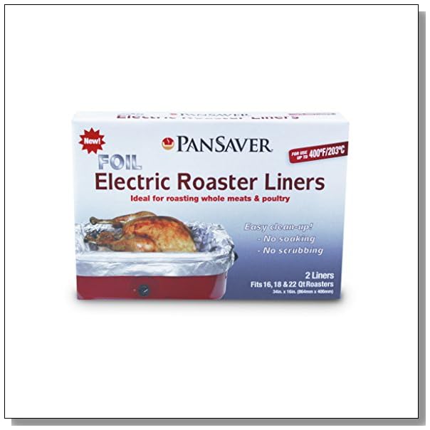 PanSaver 45950 Foil Electric Roaster Liner