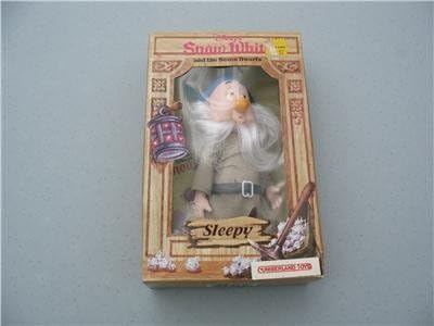 vintage seven dwarfs dolls