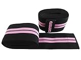 Contraband Pink Label 1067 Classic Knee Wraps for Bodybuilding, Powerlifting, and Crossfit