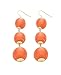 Women's Triple Thread Lantern Ball Dangle Fashion Earrings