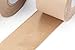 Fasmov 3 Pack Kraft Paper Tape, 2.4 Inches, 441 Ft Brown Kraft Gum Tape Provides Heavy Duty Adhesive for Packaging and Shipping