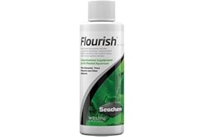 Seachem Flourish Freshwater Plant Supplement - Aquarium Element and Nutrient Blend 100 ml, (Model: 515)