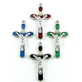 10 x Piece Mixed Christian Cross Charm Alloy Crucifix Pendant