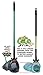 GoGo Stik XP Totally Clean Pro Pooper Scooper with Bags for All Dog Pet Waste Cleanup. 37inch. Keeps Hands and Scooper Clean. Use Store Bags or Heavy Dootie Bags. Unbreakable FRP Handle.