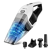 Handheld Vacuum, ONSON Hand Vacuum Cleaner Cordless with 14.8V Li-ion Battery, 7Kpa Powerful Rechargeable Wet Dry Vacuum for Cars, Furniture Stairs and Pet Hairs