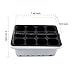 LITCHI Seedling Starter Trays Plant Germination Kit,144 Cells, Plus 10 Plant Tags(12 Trays,12 Cells Per Tray)