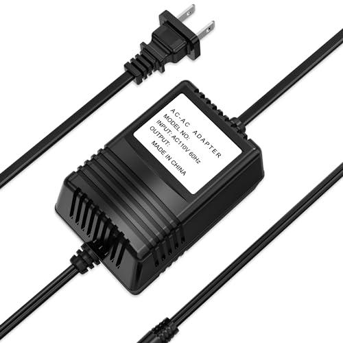 ABLEGRID 9V AC/AC Adapter for Super Nintendo (Super) NES PAL Control Deck SNSP001A SNSP-001A (UKV) SNES Games Console Entertainment System 9VAC Power Supply Cord Battery Charger Mains PSU