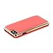 Official TED BAKER® SS16 iPhone 6/6S Case - Luxury Folio Case / Cover in Coral for Professional Women with Built-In Interior Mirror for the Apple iPhone 6 and iPhone 6S - SHANNON - Coral / Rose Gold