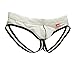 ANUN Men's Jockstrap Sexy Underwear Athletic Supporter White