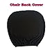 Loghot Pure Color Stretch Fabrics Chair Covers Computer Office Universal Stretch Rotating Chair Cover (Black)