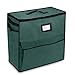 ProPik Unique Holiday Storage Organizer for Gift Bag and Wrapping Accessories (Green)