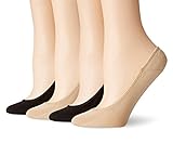 Sakya No Show Premium Cotton Socks Women Ultra Low Cut Liner Pack of 4