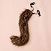 COSFLY Faux Fur Tail for Adult/Teen Furry Wolf Dog Fox Puppy Costume Halloween Party Cosplay Props (Brown)
