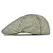 VOBOOM Ivy Caps 100% Cotton Washed Plain Flat Caps Newsboy Caps Cabbie hat (59cm-60cm=7 3/8-7 1/2, Army Green)