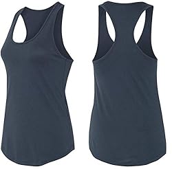 Ladies Tank Top Ah! The Element of Surprise Indigo L