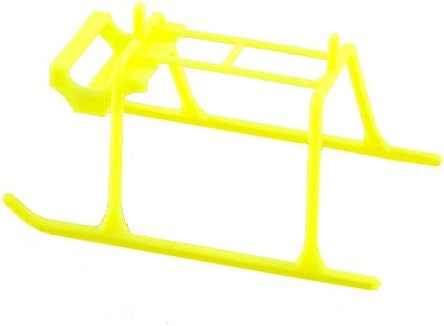 KBDD International Landing Skid for MCPX Helicopter, Neon Yellow (Extreme Edition)