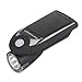 DROK Front Bike Light Rechargeable Night Light, Waterproof Bicycle Light LED, Solar Powered & USB Rechargeable Micro Bike Light, Safety Flashing Bike Light Set with Bike Light Mount &USB Cable