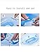 Kueysing Sitz Bath, Over-The-Toilet Perineal Soaking Bath, for Hemorrhoidal Relief, Ideal for Post- Pregnant Women-Episiotomy Patients (Blue)