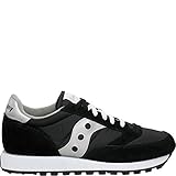 Saucony Originals Women's Jazz Original Classic Retro Sneaker, Black/Grey, 7.5 M US