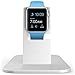Twelve South HiRise Stand for Apple Watch, Silver | Metal Charging Dock for Apple Watch