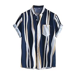 T Shirts for Men Pack Mens Hawaiian Shirts Button