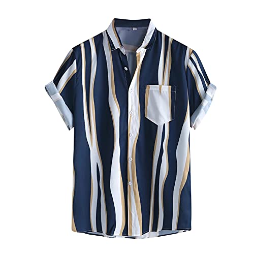 T Shirts for Men Pack Mens Hawaiian Shirts Button