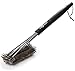 Grill Brush Barbecue Cleaner – 3-in-1 Stainless Steel, 18” Strong Grip Handle – BBQ Cleaning Made Easy for All Gas and Charcoal Grills – Perfect Barbecue present for Grilling by out and house