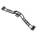 Hurst 67510021 Trans Crossmember, Black
