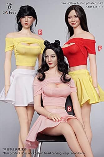 HiPlay 1/6 Scale Figure Doll Clothes, Top+Skirt, Outfit Costume