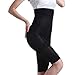 Shymay Women's Long Leg Shaper Seamless Tummy Control Hi-Waist Thigh Slimmer, Black1, TAG Size 3XL=US Size X-Large