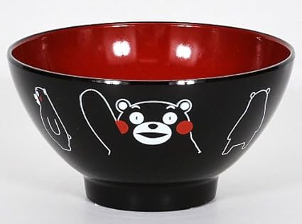 Amazon 山中塗 くまモン お茶碗 お椀 椀 おわん ライス ボール 子供用 Kids 2個入り 日本製 飯碗 オンライン通販