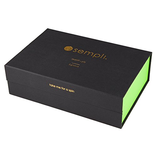 Sempli Monti-Pils Clear Pilsner Beer Glasses, Set of 2 in Gift Box - Thumbnail 3