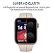[6 Pack] SPGuard Compatible Apple Watch 4 Series LiQuidSkin Screen Protector[44mm], HD Clear Full Coverage Anti-Bubble Active Protection Films for Apple Watch Case Series 4[Lifetime Replacement]