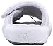isotoner Women's Terry Spa Slip On Slide Slipper with Memory Foam for Indoor/Outdoor Comfort