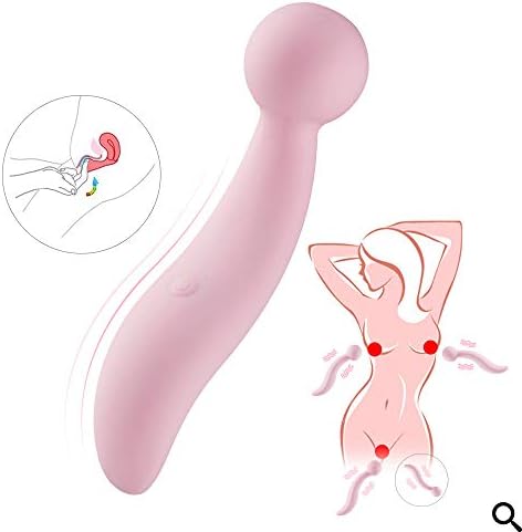 8 Speeds Vibrant Toy, Electrical Silicone Wand Ma-ssa-ger AV Rod Stick Multi Pulse Modes, USB Interface