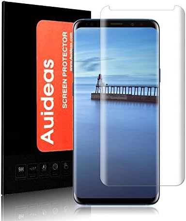 Galaxy S9 Plus Screen Protector, Auideas 3D 9H Curved Mobile Phone Glass Screen Protector For Samsung Galaxy S9 Plus [Clear]