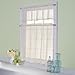 Arm and Hammer 13297056X036IVY Curtain Fresh Odor-Neutralizing 56-Inch by 36-Inch Tiers Set, Ivory