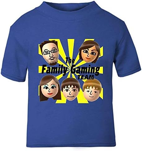 Roblox T Shirt FGTeeV Faces Kids Adventures Gamers T Shirt Tee Youth YouTube Family Gaming Duddy Fgtv Tshirt Top in Royal Blue (7-8 Years, Royal Blue)