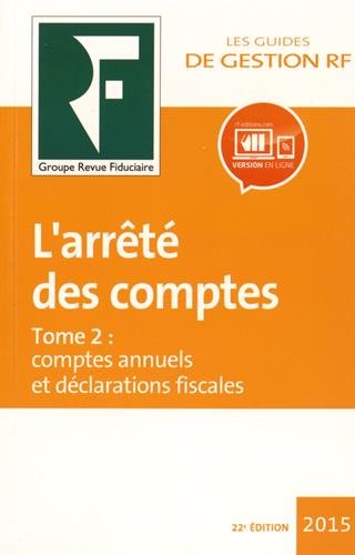 L' arrêté des comptes