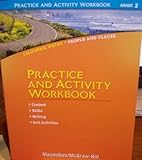 Grade 2 Practice and Activity Workbook (California Vistas: People and Places)