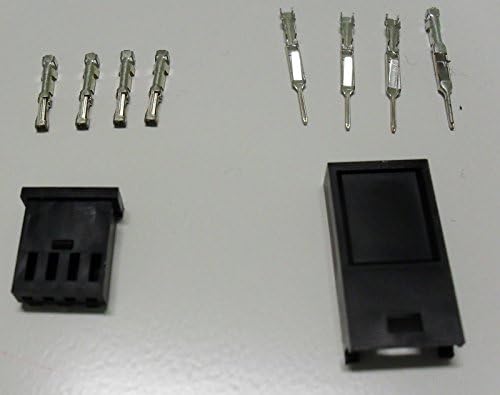 Connector And Terminal Kit Tyco Modu 2 Male Female 4 Way X Cable 0.12-0.5