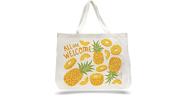 pineapple tote bag