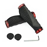 TOPCABIN Ergonomic Design Bicycle Handlebar Grips Widen Holding Surface Double Cycle Bicycle Mountain Bike BMX Floding