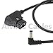 Alvin's Cables Power Tap D-Tap to 2.1 DC 12v Right Angle Cable for Canon C70, Blackmagic Video Assist, Atomos Shogun, SmallHD 702 Monitor 60cm|23.6in