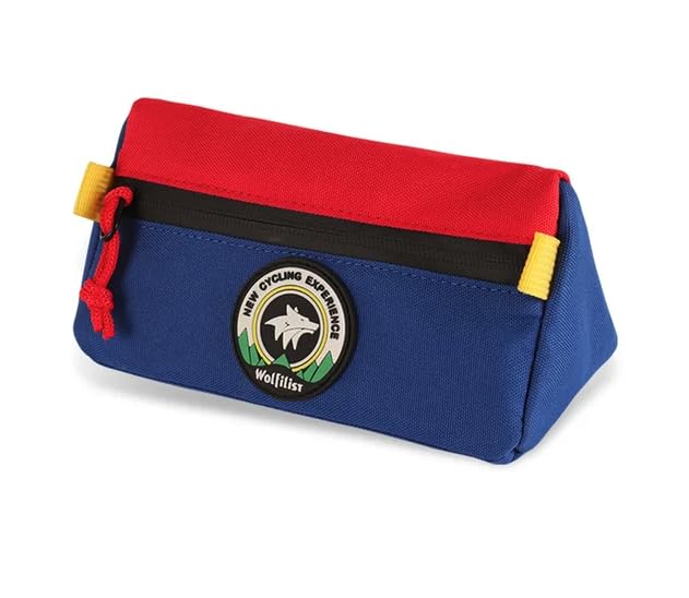 London Craftwork Stylish Waterproof Handlebar Saddle Bag for Brompton (Blue)