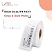 LABEL&MORE Dymo 30336 Compatible Multipurpose Small Labels for Barcode Mailing Office Labels 1