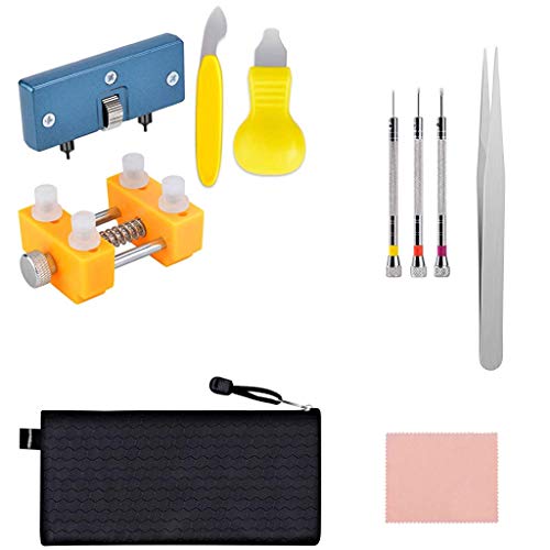 Watch Repair Tools,Multi-function Watch Battery Replacement Tool Kit and Watch Back Remover Opener Tool Kit