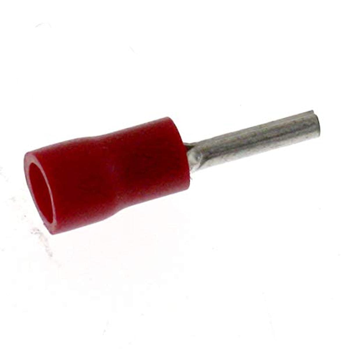 SeKi Pin Cable Lugs 0.50-1.50 mm² Insulated Pin Terminal Red Pack of 25